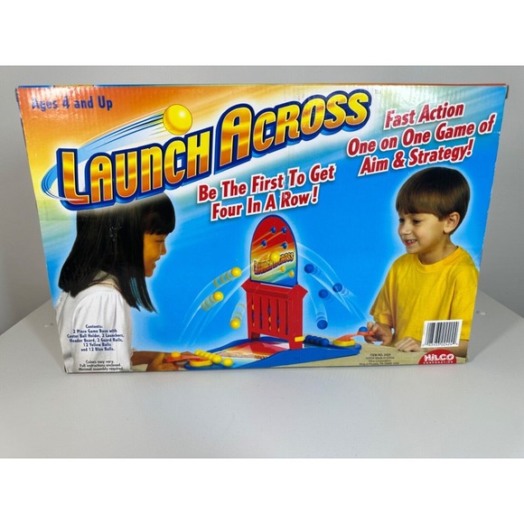 Vintage Hilco 2004 Launch Across Basketball Board Game NOS 2 Player 4+ - Picture 3 of 5